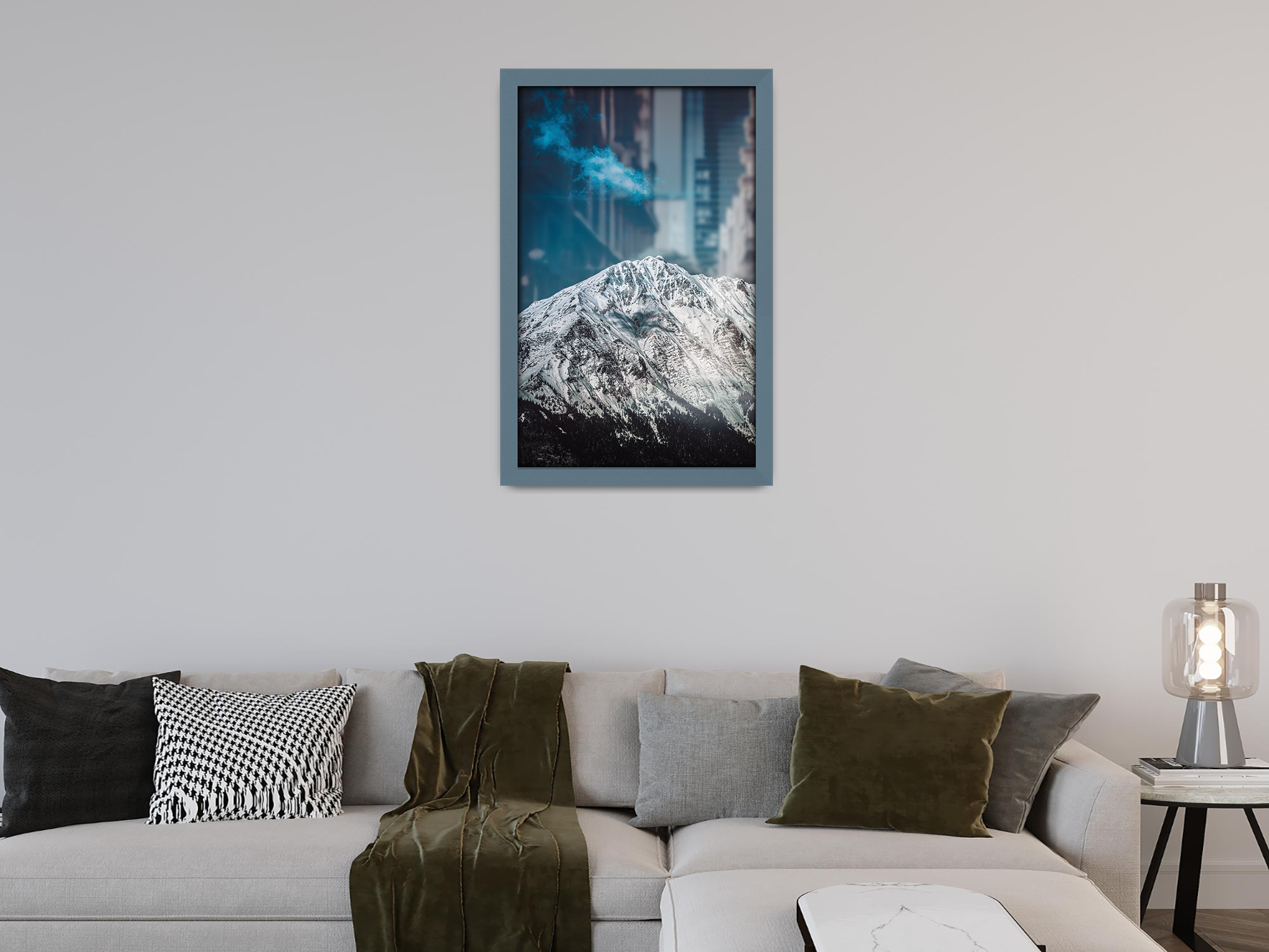 34 x 24 Inch / ( 86.36 x 60.96 CM )  |  Photo Frames - MDF
 -  [ Dark Grey ]