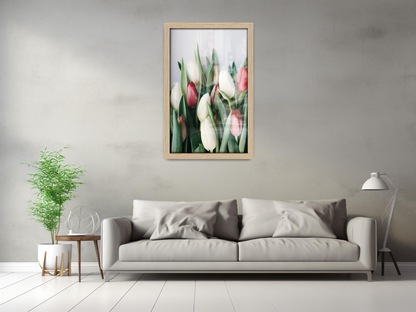 34 x 24 Inch / ( 86.36 x 60.96 CM )  |  Display Frame - MDF
 -  [ Oak ]
