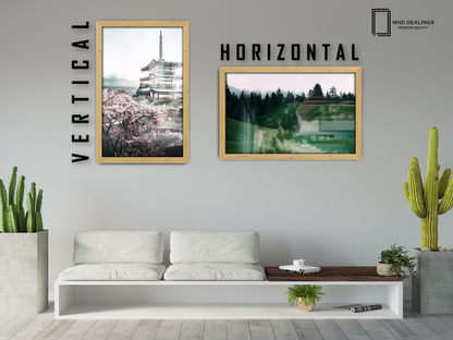 34 x 24 Inch / ( 86.36 x 60.96 CM )  |  Frames - MDF
 -  [ Pine ]