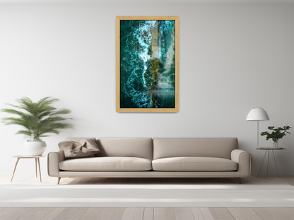 34 x 24 Inch / ( 86.36 x 60.96 CM )  |  Frames - MDF
 -  [ Pine ]