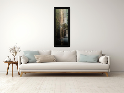 ( 35 x 100 CM ) / 40 x 14 Inch | Frames - MDF
 -  [ Matt Black ]