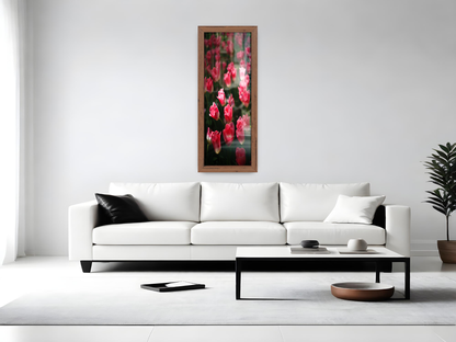 ( 35 x 100 CM ) / 40 x 14 Inch | Photo Frames - MDF
 -  [ Walnut ]