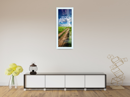 ( 35 x 100 CM ) / 40 x 14 Inch | Photo Frames - MDF
 -  [ White ]