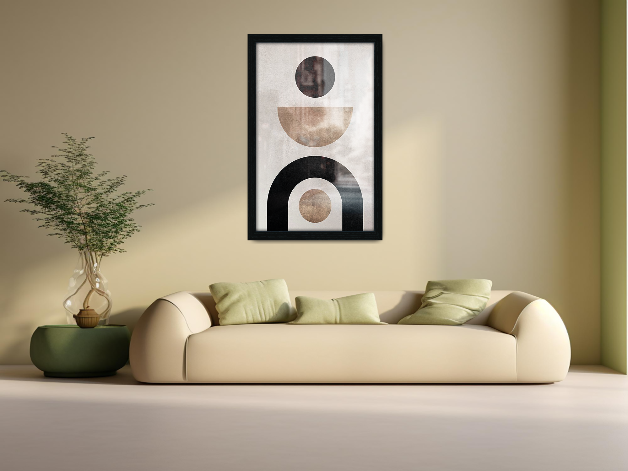 ( 35 x 45 CM ) / 18 x14 Inch  |  Picture Frames - MDF
 -  [ Black ]