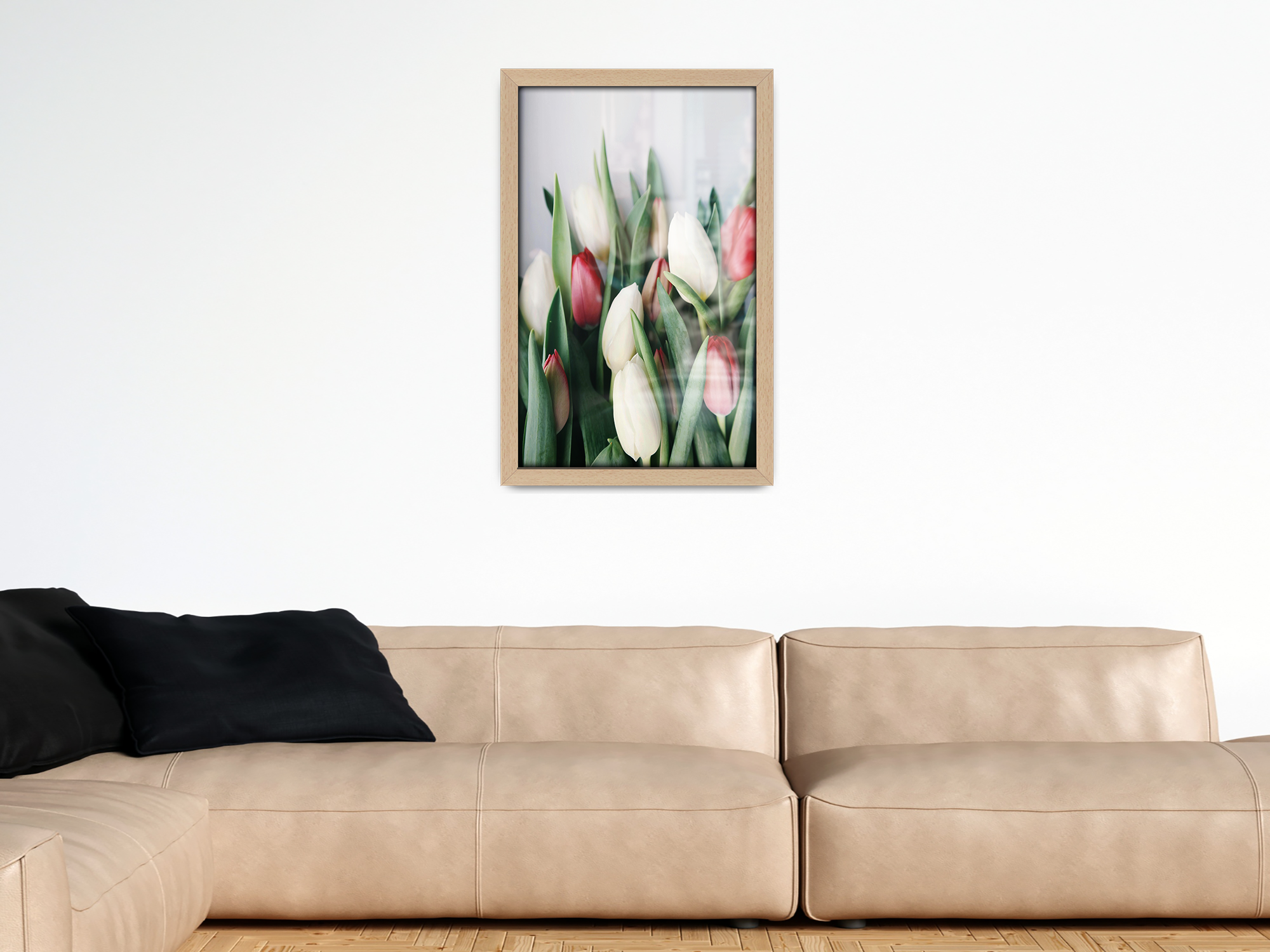 ( 35 x 50 CM ) / 20 x 14 Inch  |  Picture Frames - MDF
 -  [ Beech ]