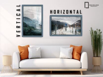 ( 35 x 50 CM ) / 20 x 14 Inch  |  Poster Frames - MDF
 -  [ Dark Grey ]