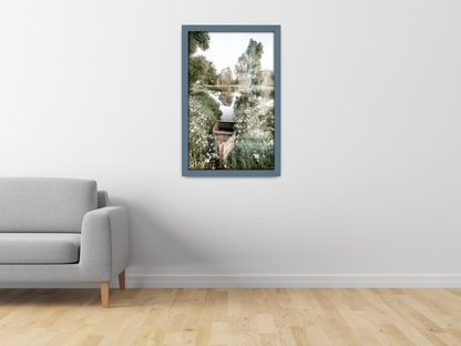 ( 35 x 50 CM ) / 20 x 14 Inch  |  Poster Frames - MDF
 -  [ Dark Grey ]