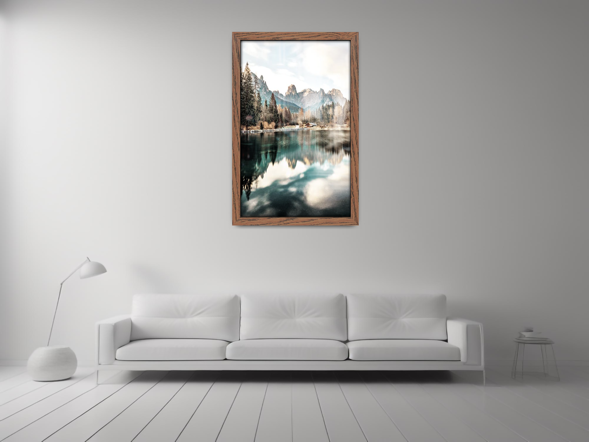 ( 35 x 50 CM ) / 20 x 14 Inch  |  Picture Frames - MDF
 -  [ Dark Oak ]