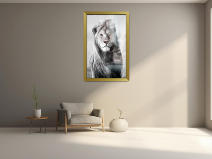 ( 35 x 50 CM ) / 20 x 14 Inch  |  Frames - MDF
 -  [ Gold ]