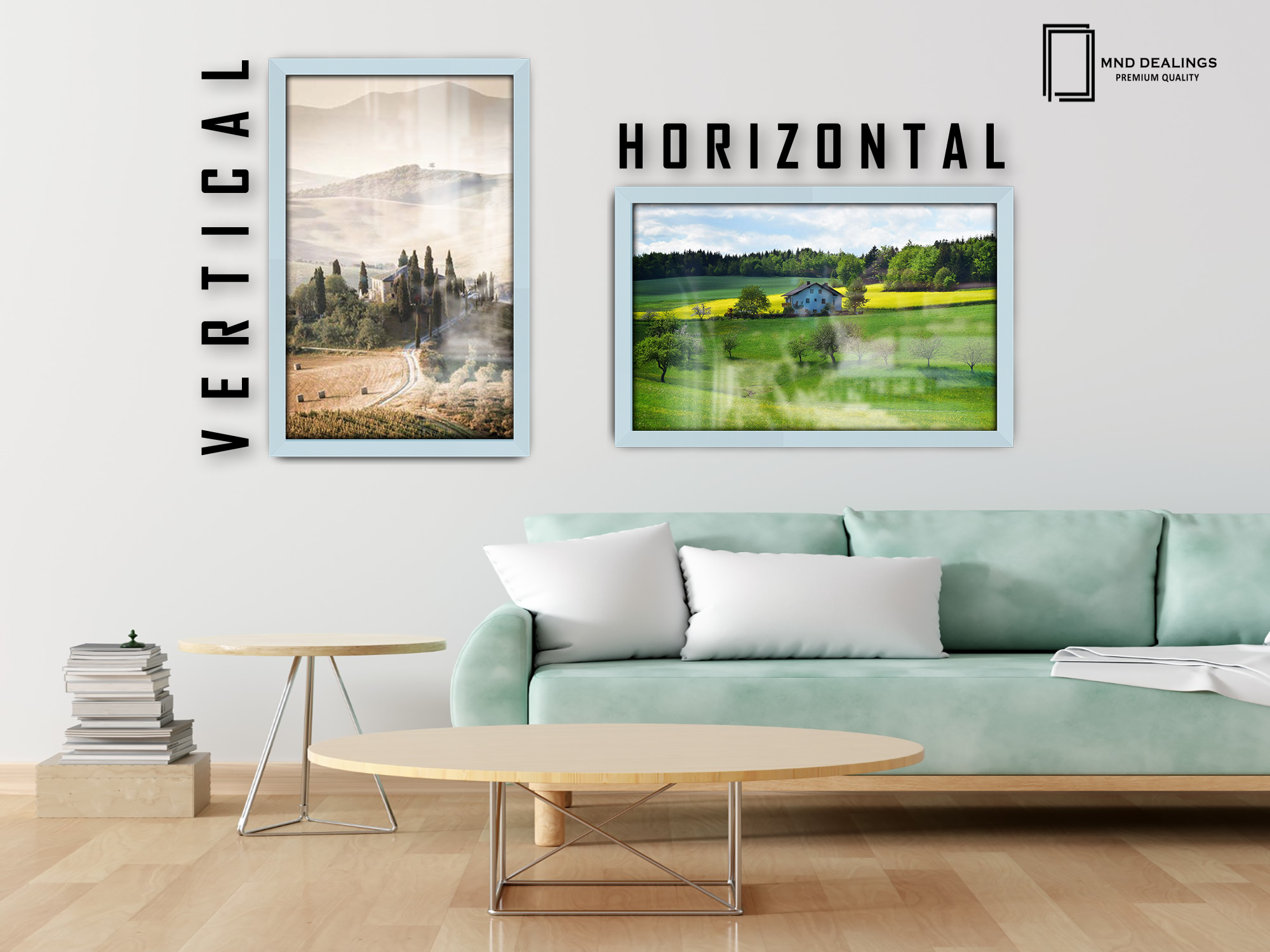 ( 35 x 50 CM ) / 20 x 14 Inch  |  Certificate Frames - MDF
 -  [ Light Grey ]