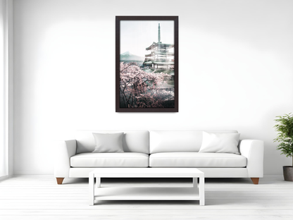 ( 35 x 50 CM ) / 20 x 14 Inch  |  Display Frame - MDF
 -  [ Mahogany ]