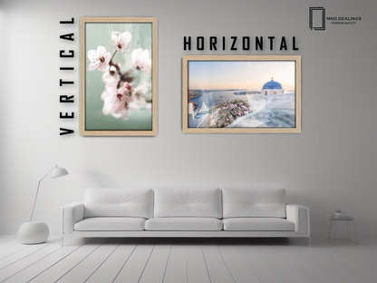 ( 35 x 50 CM ) / 20 x 14 Inch  |  Poster Frames - MDF
 -  [ Oak ]