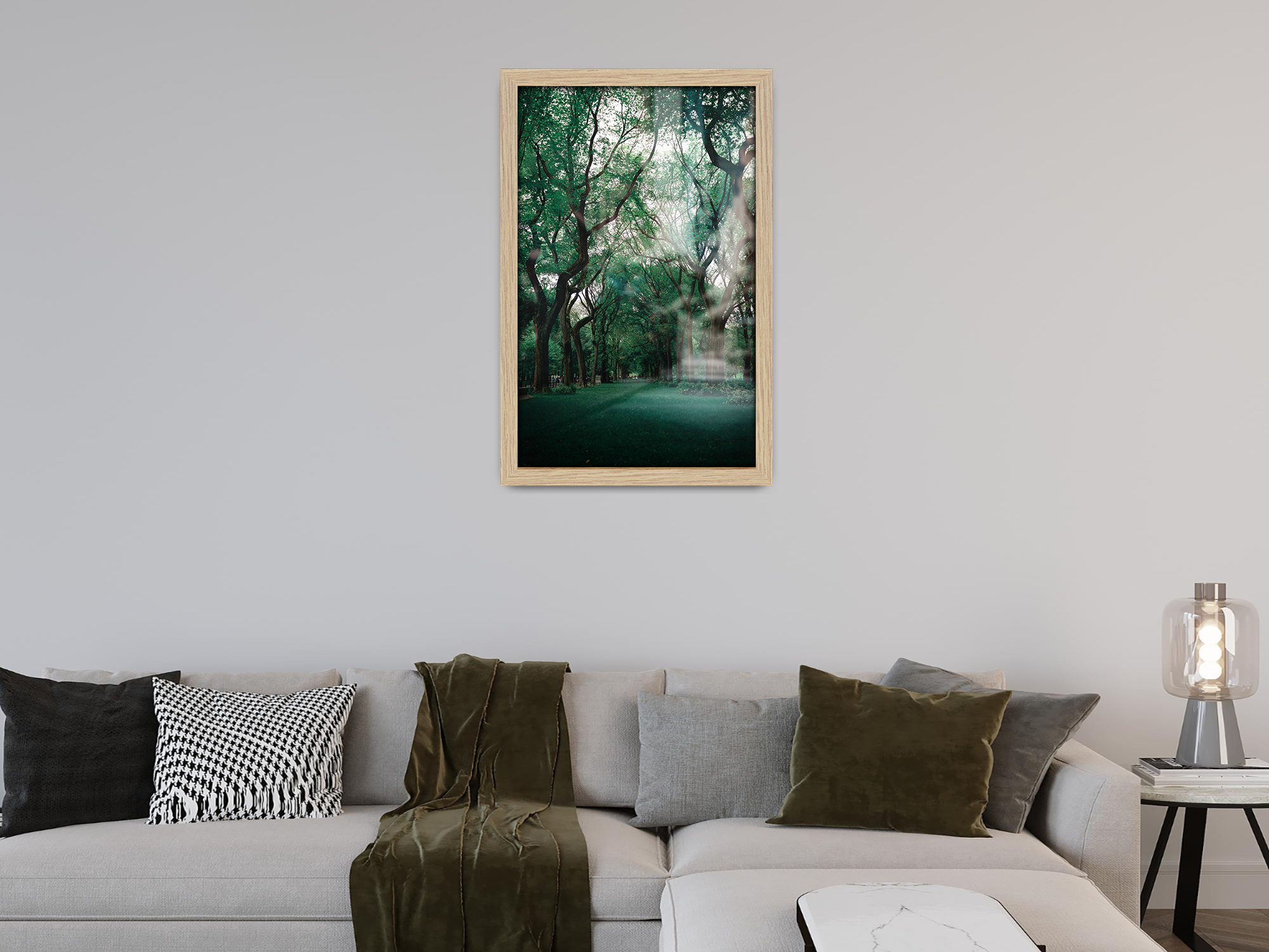( 35 x 50 CM ) / 20 x 14 Inch  |  Poster Frames - MDF
 -  [ Oak ]