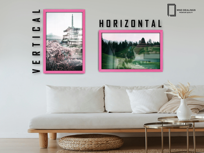 ( 35 x 50 CM ) / 20 x 14 Inch  |  Frames - MDF
 -  [ Pink ]