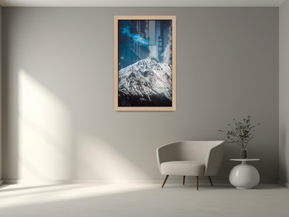 36 x 24 Inch / ( 91.44 x 60.96 CM )  |  Poster Frames - MDF
 -  [ Beech ]