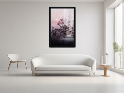 36 x 24 Inch / ( 91.44 x 60.96 CM )  |  Frames - MDF
 -  [ Black ]