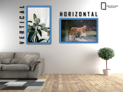 36 x 24 Inch / ( 91.44 x 60.96 CM )  |  Certificate Frames - MDF
 -  [ Blue ]