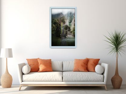 36 x 24 Inch / ( 91.44 x 60.96 CM )  |  Art Frames - MDF
 -  [ Light Grey ]