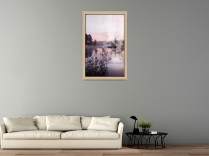 36 x 24 Inch / ( 91.44 x 60.96 CM )  |  Frames - MDF
 -  [ Oak ]