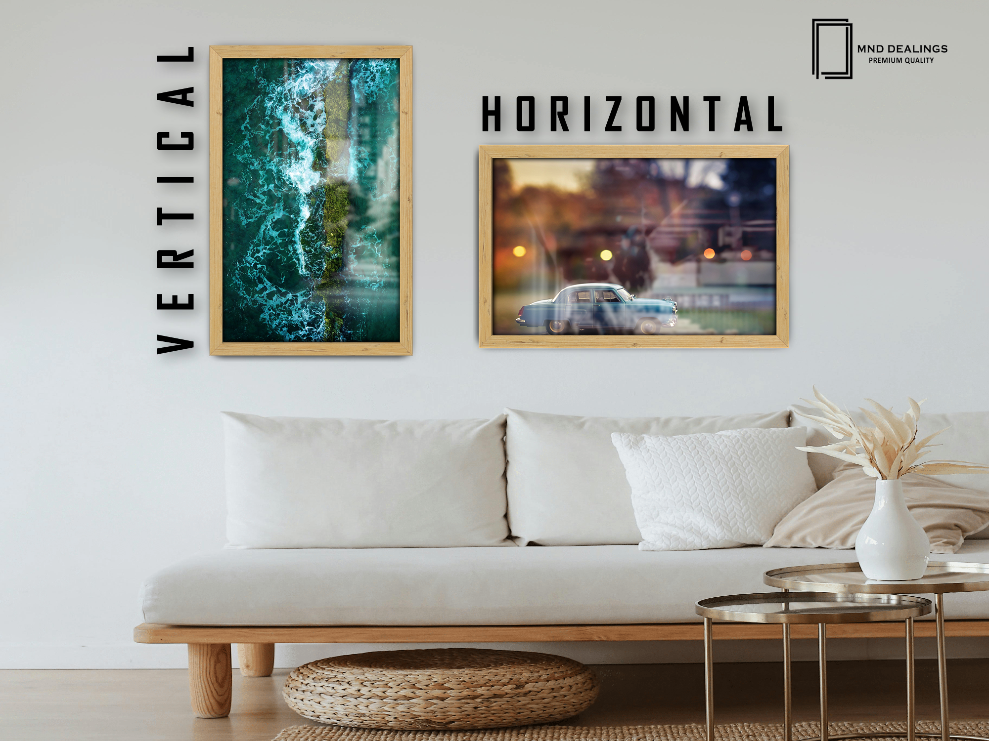 36 x 24 Inch / ( 91.44 x 60.96 CM )  |  Certificate Frames - MDF
 -  [ Pine ]