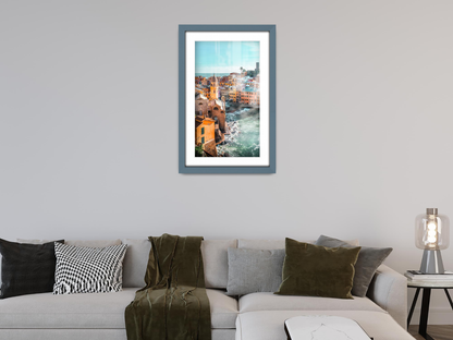 36 x 24 Inch / (91.44 x 60.96 cm ) with 76.20 x 50.80 cm White Mount Certificate Frames - MDF
