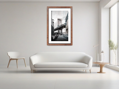 36 x 24 Inch / (91.44 x 60.96 cm ) with 76.20 x 50.80 cm White Mount Certificate Frames - MDF