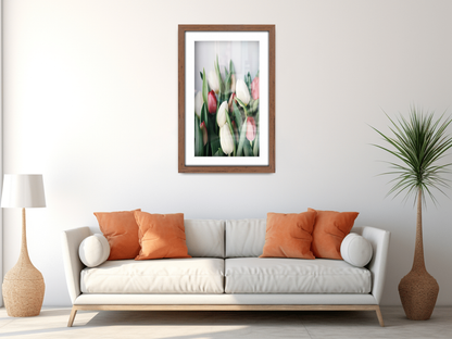 36 x 24 Inch / (91.44 x 60.96 cm ) with 76.20 x 50.80 cm White Mount Certificate Frames - MDF
