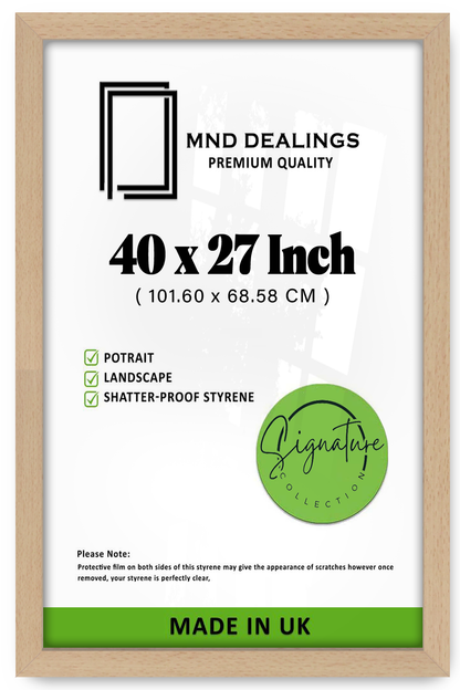 40 x 27 Inch / ( 101.60 x 68.58 CM ) Photo Frames - MDF