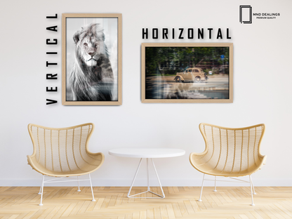 40 x 27 Inch / ( 101.60 x 68.58 CM )  |  Poster Frames - MDF
 -  [ Beech ]