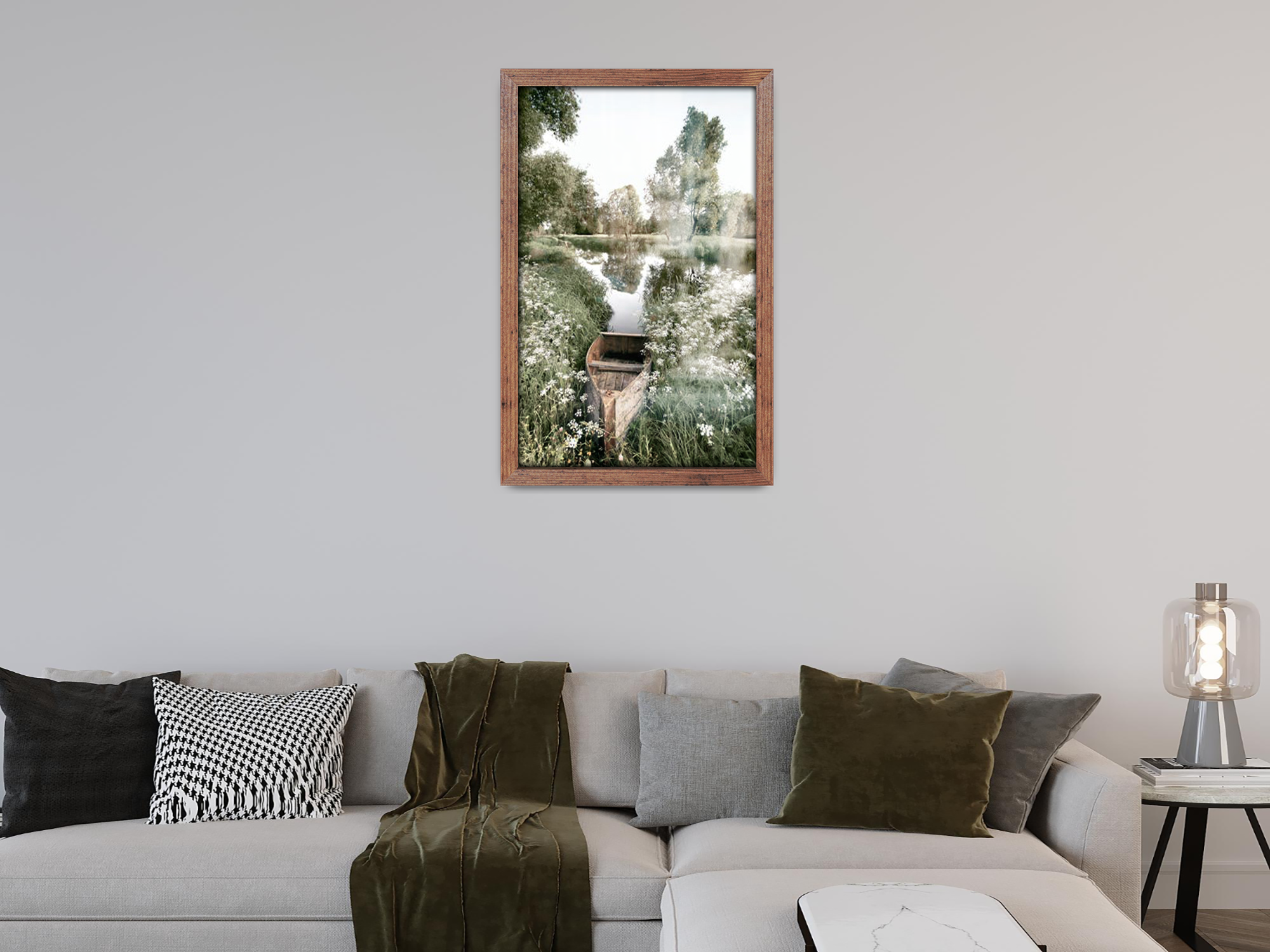 40 x 27 Inch / ( 101.60 x 68.58 CM )  |  Poster Frames - MDF
 -  [ Rustic ]