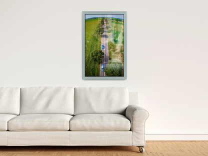 40 x 27 Inch / ( 101.60 x 68.58 CM )  |  Frames - MDF
 -  [ Silver ]