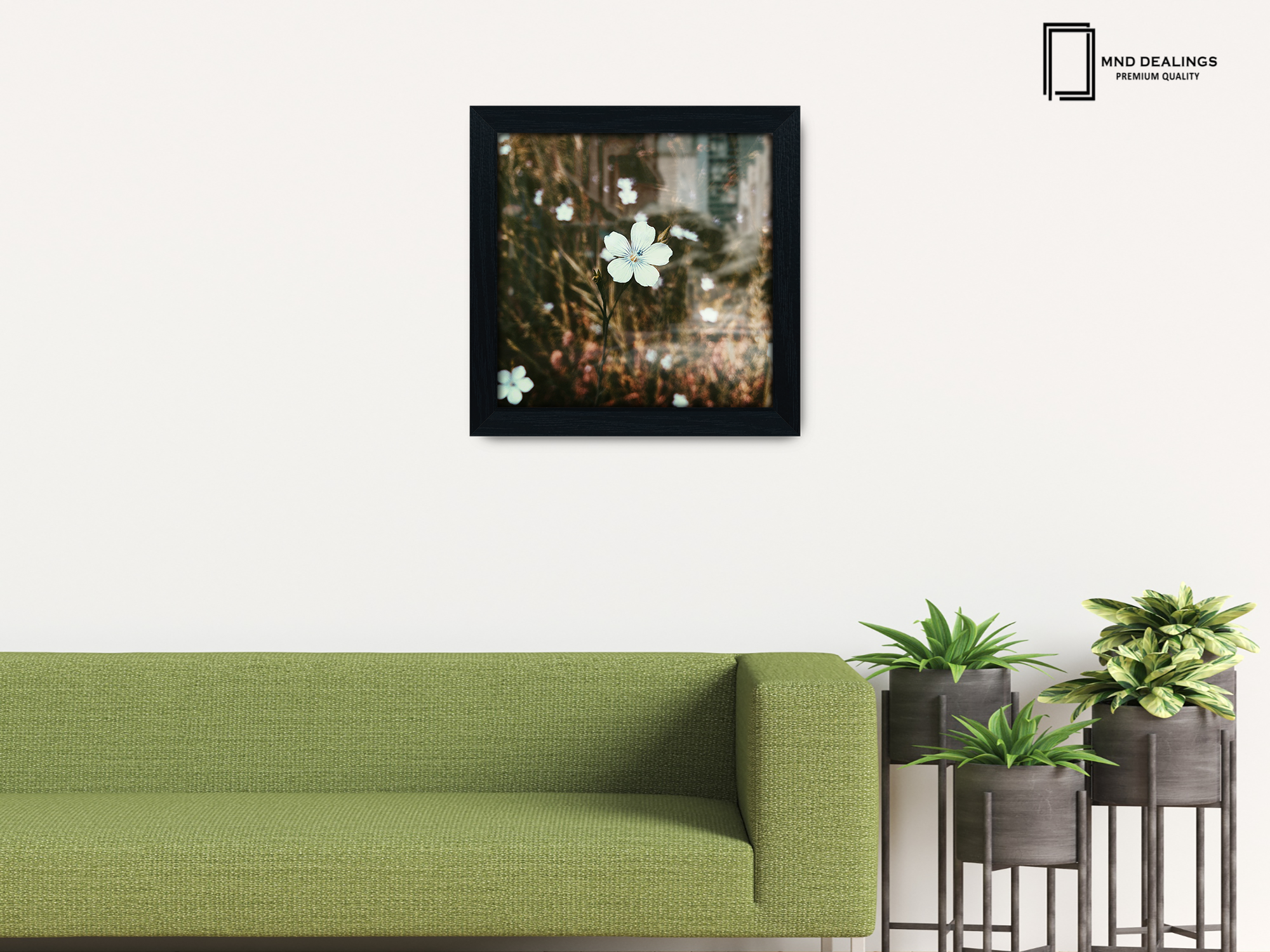 ( 40 x 40 CM ) / 16 x 16 Inch  |  Poster Frames - MDF
 -  [ Black ]