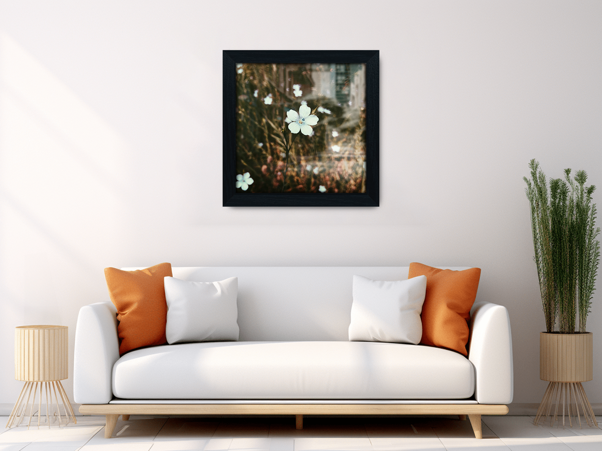 ( 40 x 40 CM ) / 16 x 16 Inch  |  Poster Frames - MDF
 -  [ Black ]