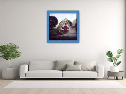 ( 40 x 40 CM ) / 16 x 16 Inch  |  Poster Frames - MDF
 -  [ Blue ]