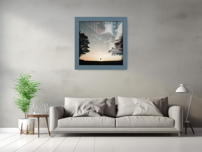( 40 x 40 CM ) / 16 x 16 Inch  |  Certificate Frames - MDF
 -  [ Dark Grey ]