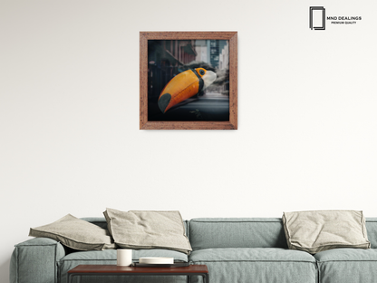 ( 40 x 40 CM ) / 16 x 16 Inch  |  Display Frame - MDF
 -  [ Rustic ]