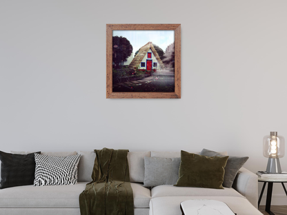 ( 40 x 40 CM ) / 16 x 16 Inch  |  Display Frame - MDF
 -  [ Rustic ]