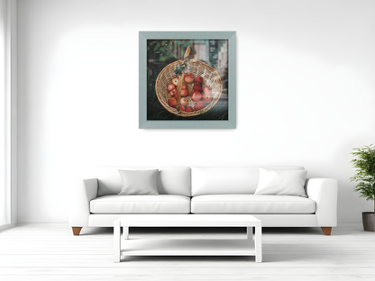 ( 40 x 40 CM ) / 16 x 16 Inch  |  Poster Frames - MDF
 -  [ Silver ]