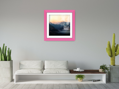 ( 40 x 40 Cm ) / 16 x 16 Inch with 30 x 30 Cm White Mount Poster Frames - MDF