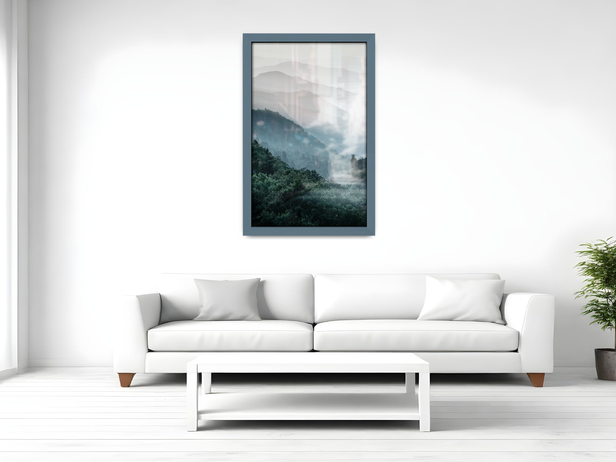 ( 40 x 50 CM ) / 16 x 20 Inch  |  Frames - MDF
 -  [ Dark Grey ]