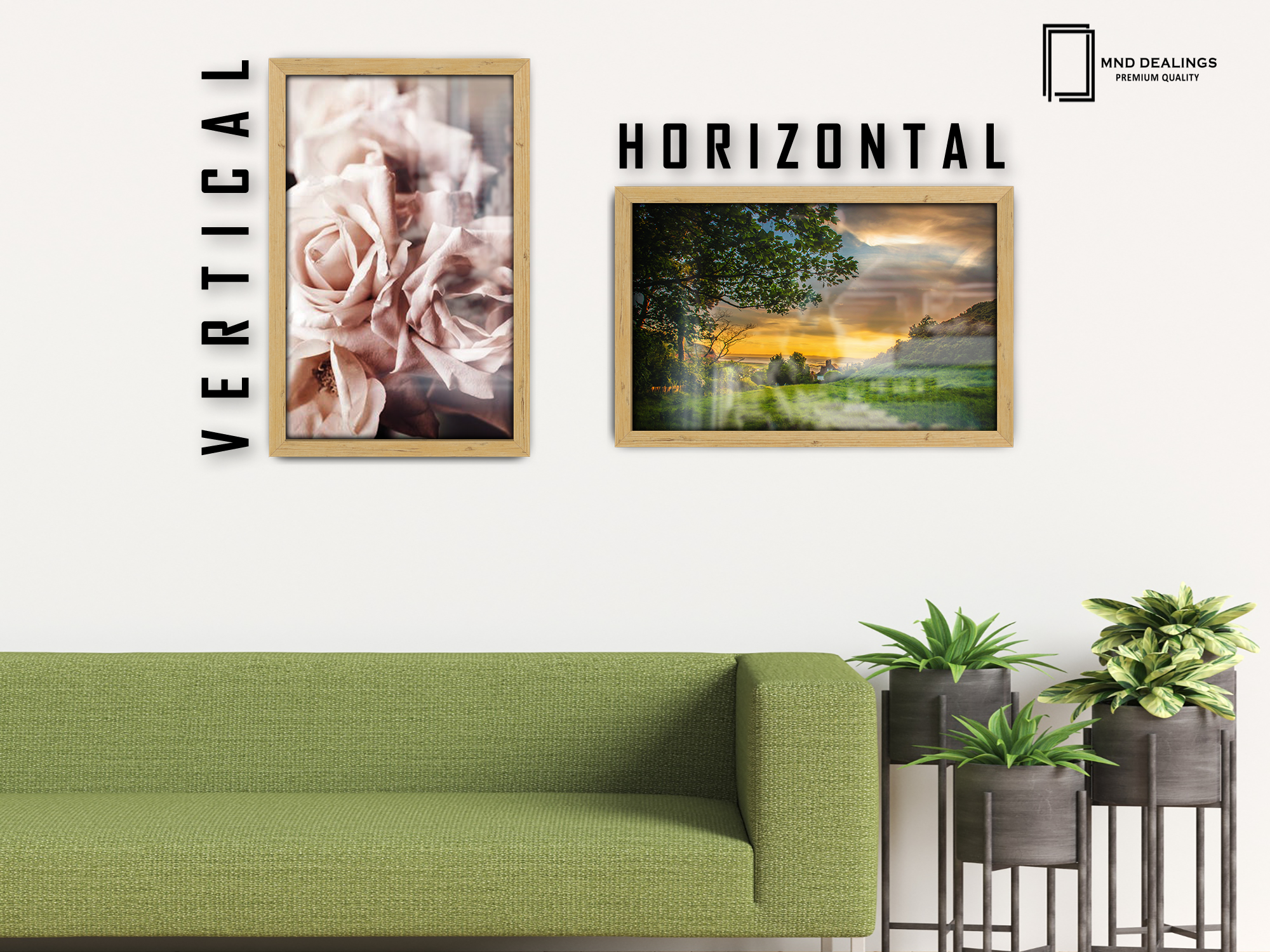 ( 40 x 50 CM ) / 16 x 20 Inch  |  Certificate Frames - MDF
 -  [ Pine ]