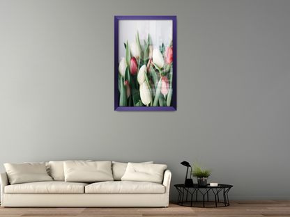 ( 40 x 50 CM ) / 16 x 20 Inch  |  Poster Frames - MDF
 -  [ Purple ]