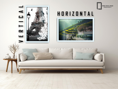 ( 40 x 50 CM ) / 16 x 20 Inch  |  Poster Frames - MDF
 -  [ White ]