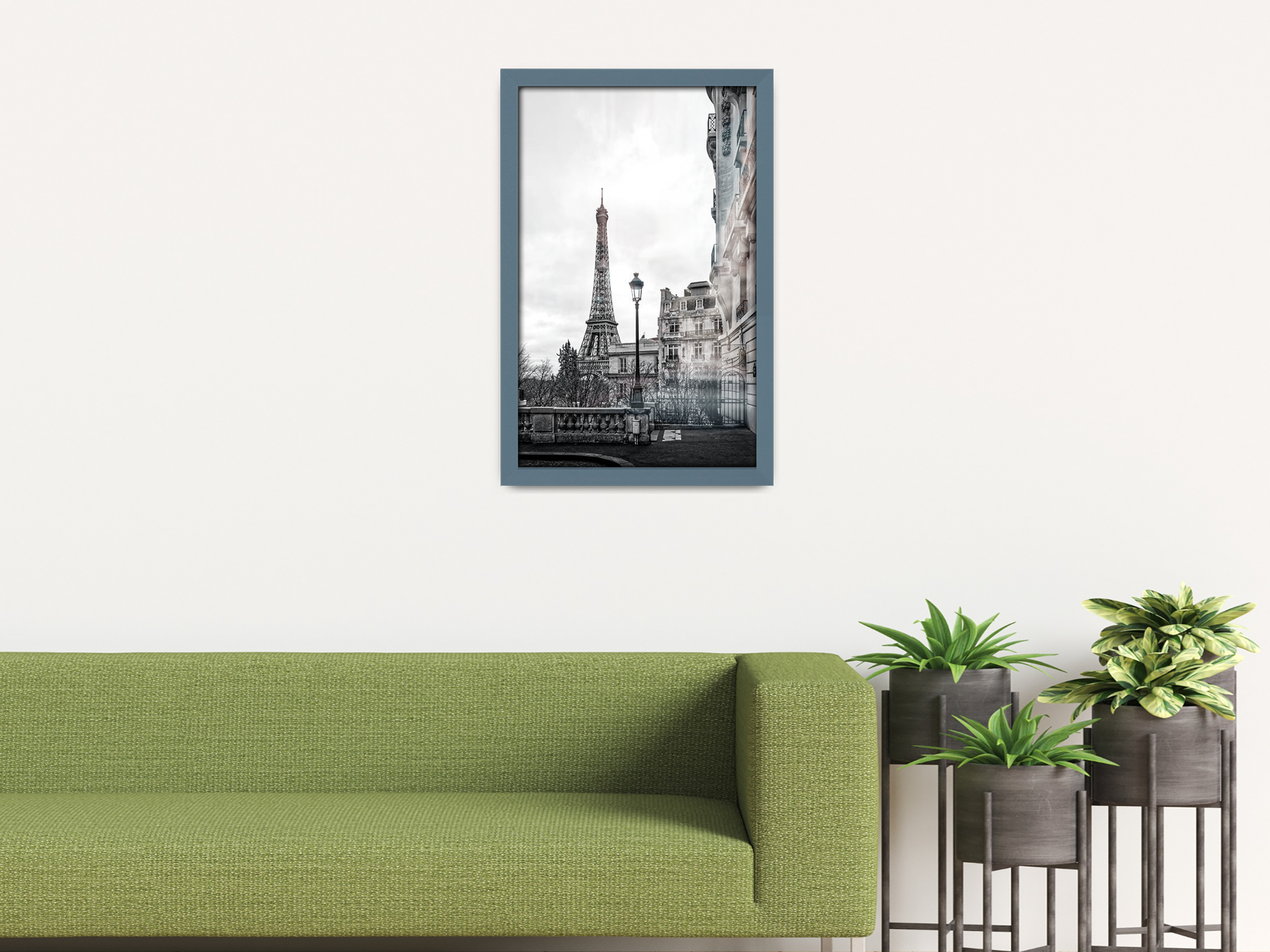 ( 40 x 60 CM ) / 24 x 16 Inch  |  Frames - MDF
 -  [ Dark Grey ]