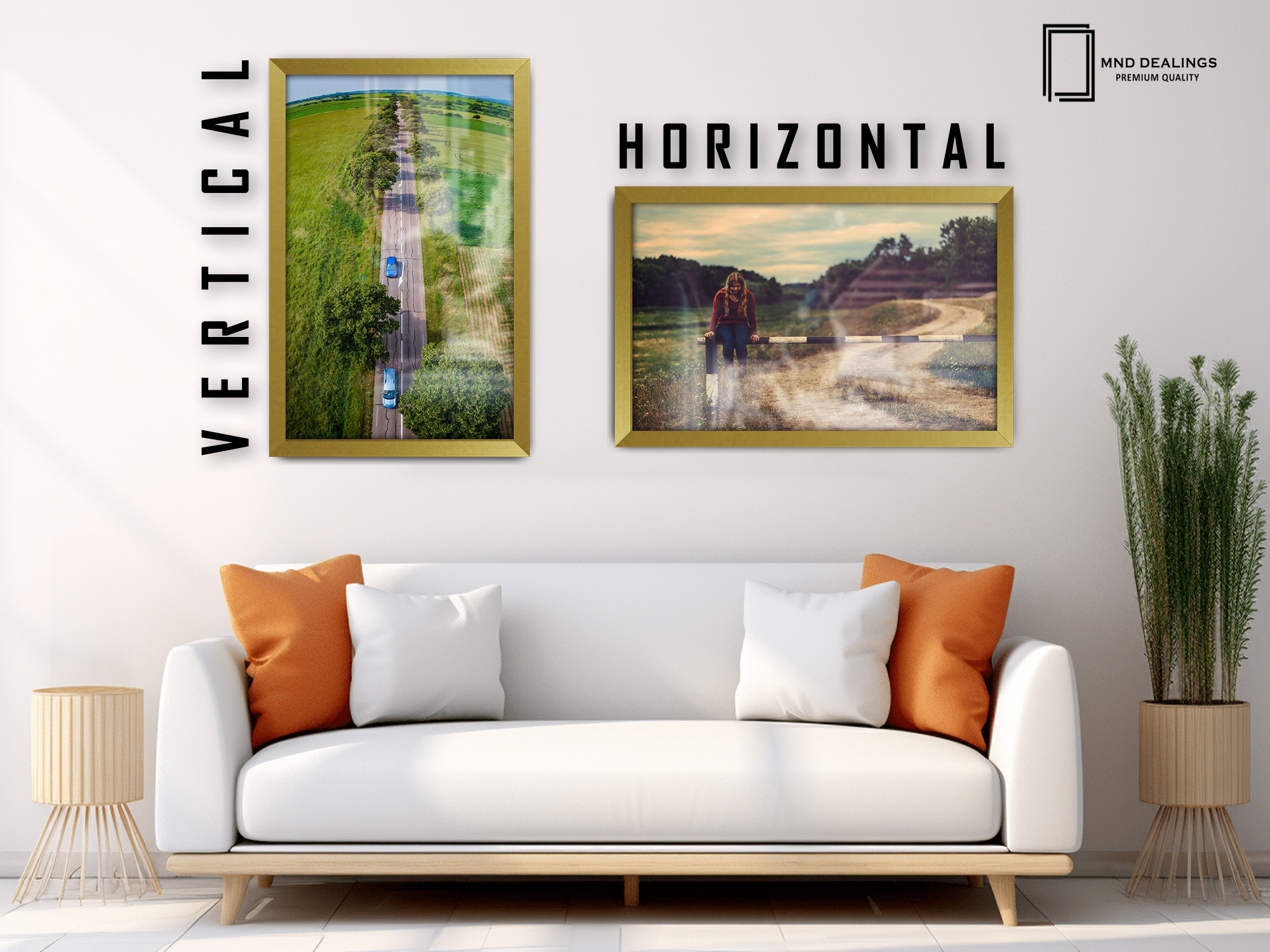 ( 40 x 60 CM ) / 24 x 16 Inch Certificate Frames - MDF