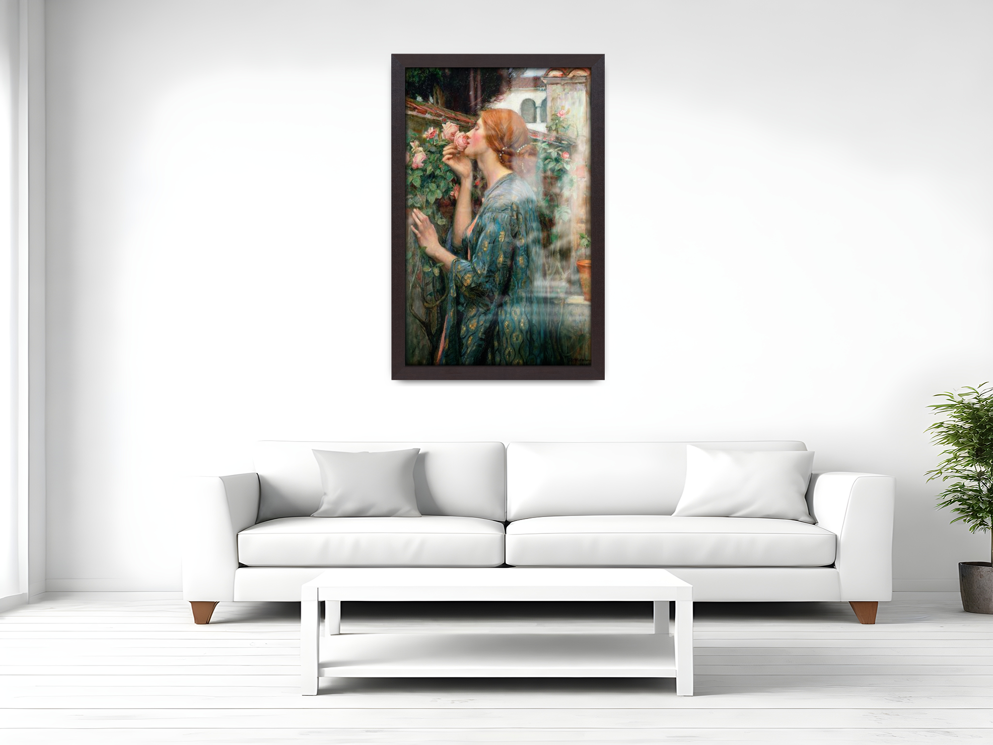 ( 40 x 60 CM ) / 24 x 16 Inch  |  Picture Frames - MDF
 -  [ Mahogany ]