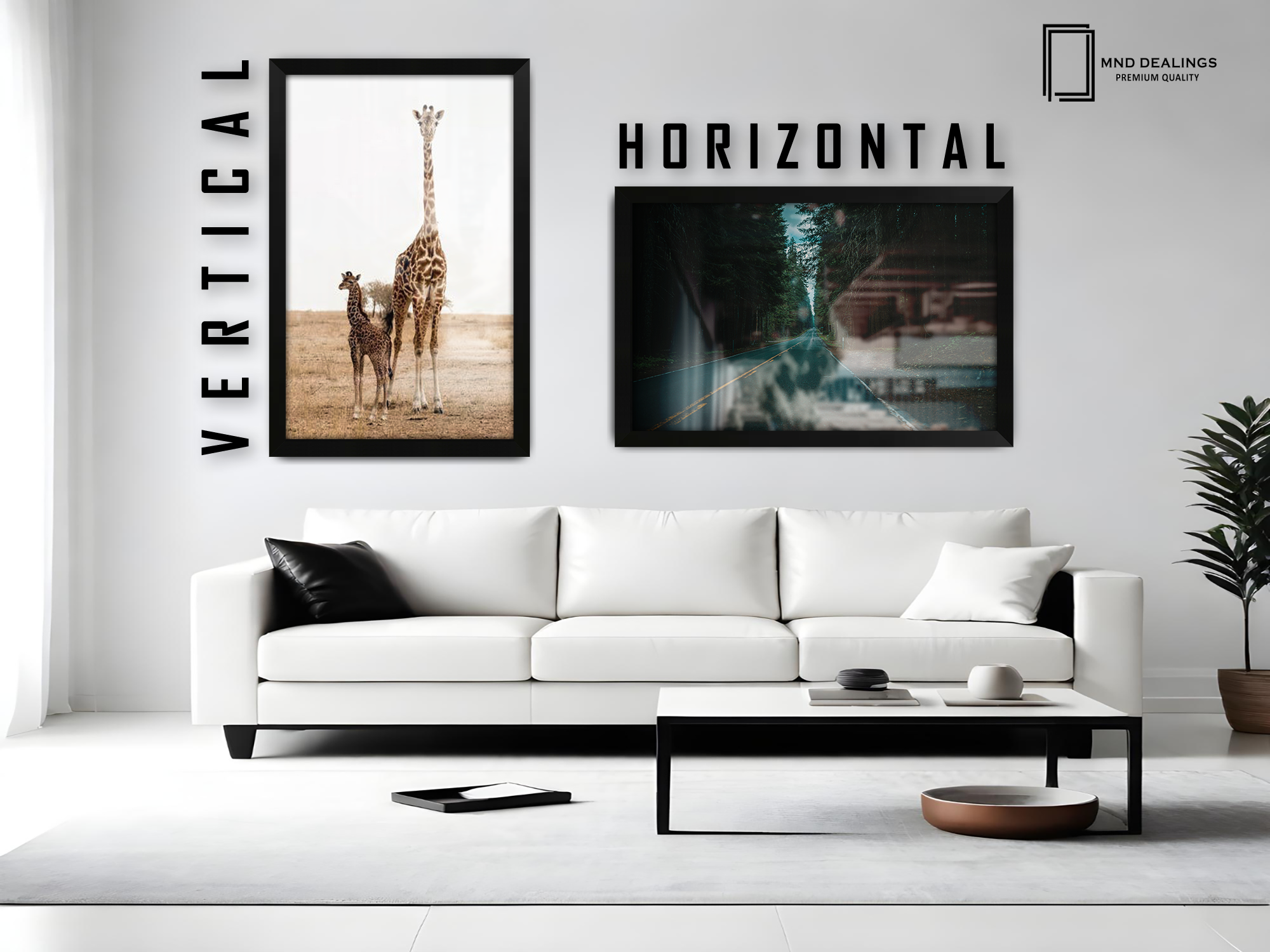 ( 40 x 60 CM ) / 24 x 16 Inch Certificate Frames - MDF