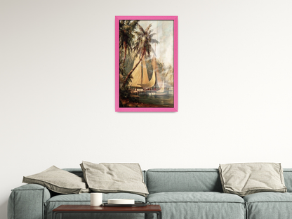 ( 40 x 60 CM ) / 24 x 16 Inch  |  Display Frame - MDF
 -  [ Pink ]