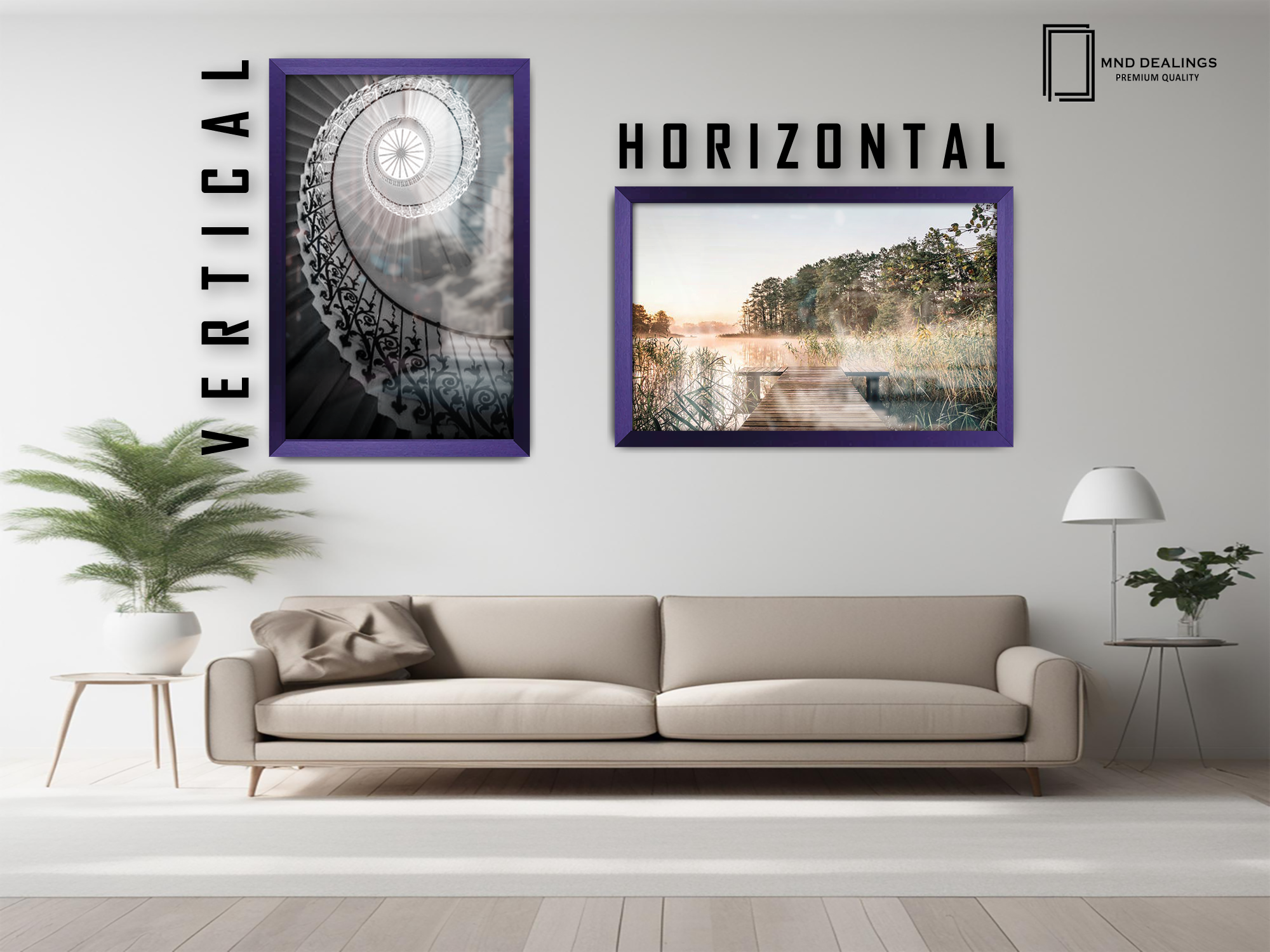 ( 40 x 60 CM ) / 24 x 16 Inch Certificate Frames - MDF