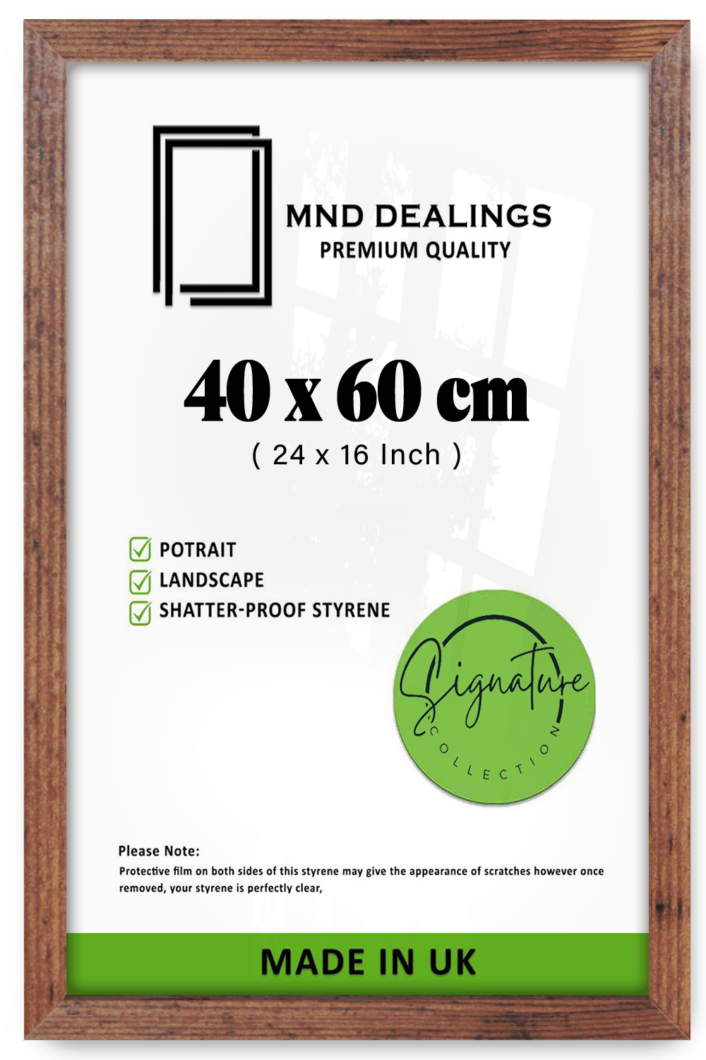 ( 40 x 60 CM ) / 24 x 16 Inch Certificate Frames - MDF